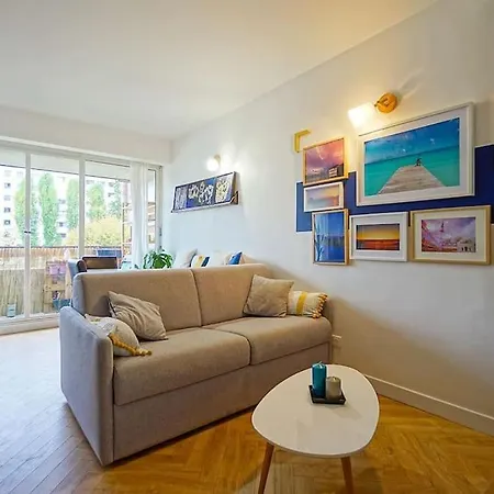 Apartment Warm For 4p In The 15th - Balcony Paris